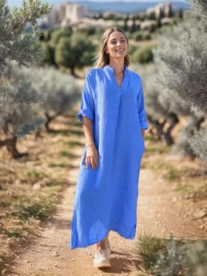 robe aliplles bleu