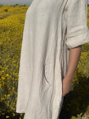 robe victoria beige profil
